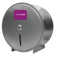 Dispenser Papel Higienico Jumbo Acero Inox. 600 mts