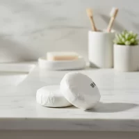 Jabon Blanco Redondo Plisado genérico