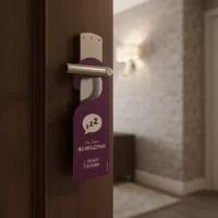 Cartel Genérico o Personalizado No Molestar / Por Favor Pasar